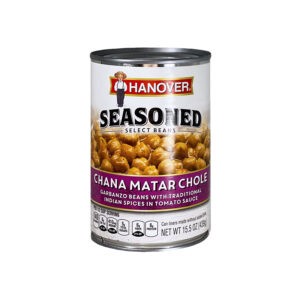 Hanover Seasoned Chana Matar Chole Beans | Hanover Outlet